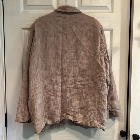 Stoosh brand size XL open front lined lightweight jacket with pockets - Picture 6 of 6